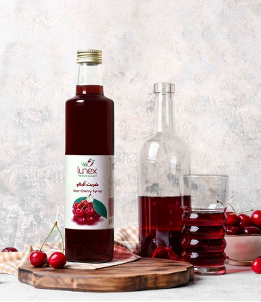 Lunex Sour Cherry Syrup